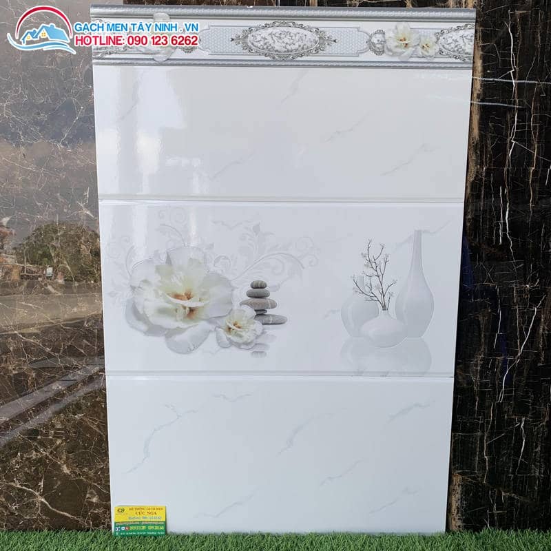 Gạch ốp dán tường 30x60 vân khói