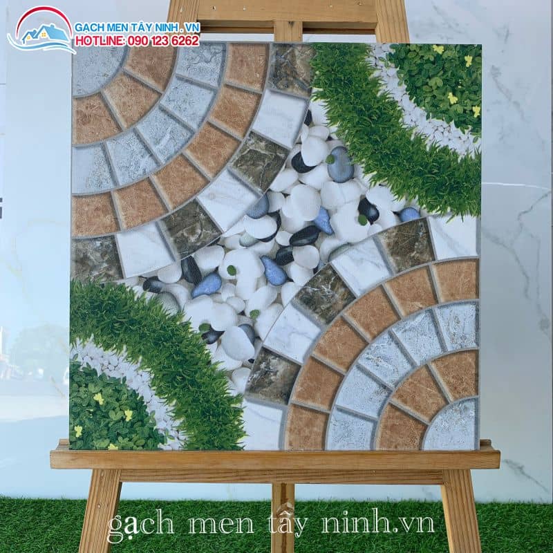 mẫu gạch 50x50 lát sân đẹp